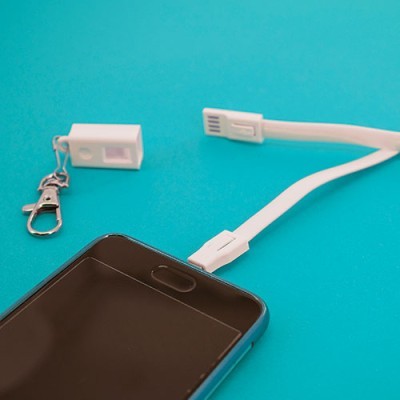 Lanyard duo conector con cable de carga y datos